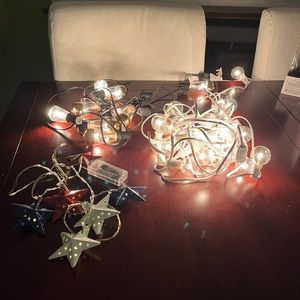 Lot of 3 string lights